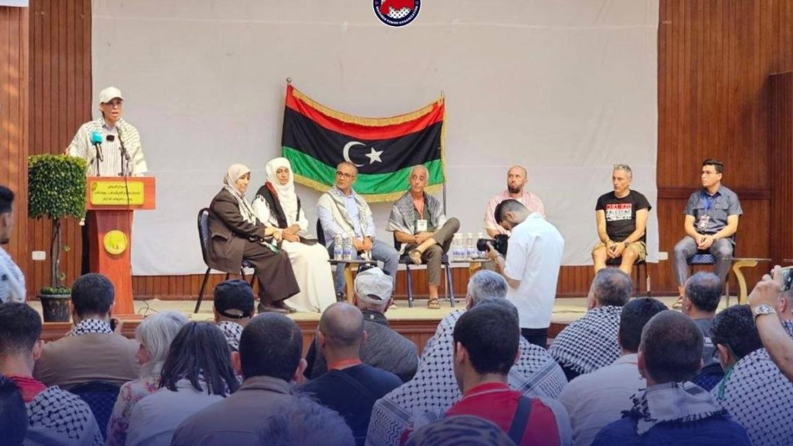 "قافلة الصمود 2" البرية تستعد للانطلاق من ليبيا نحو غزة